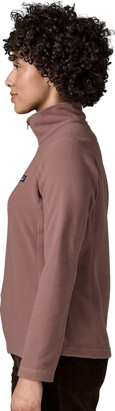 Micro D 1/4 Zip - Womens - moonrise taupe 1