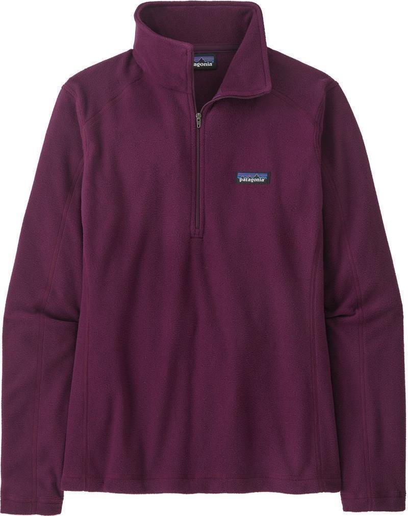 Micro D 1/4 Zip - Womens - night plum 1
