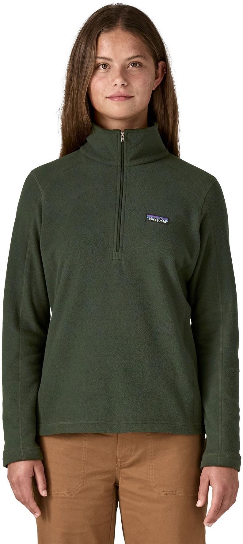 Micro D 1/4 Zip - Womens - old growth green 1