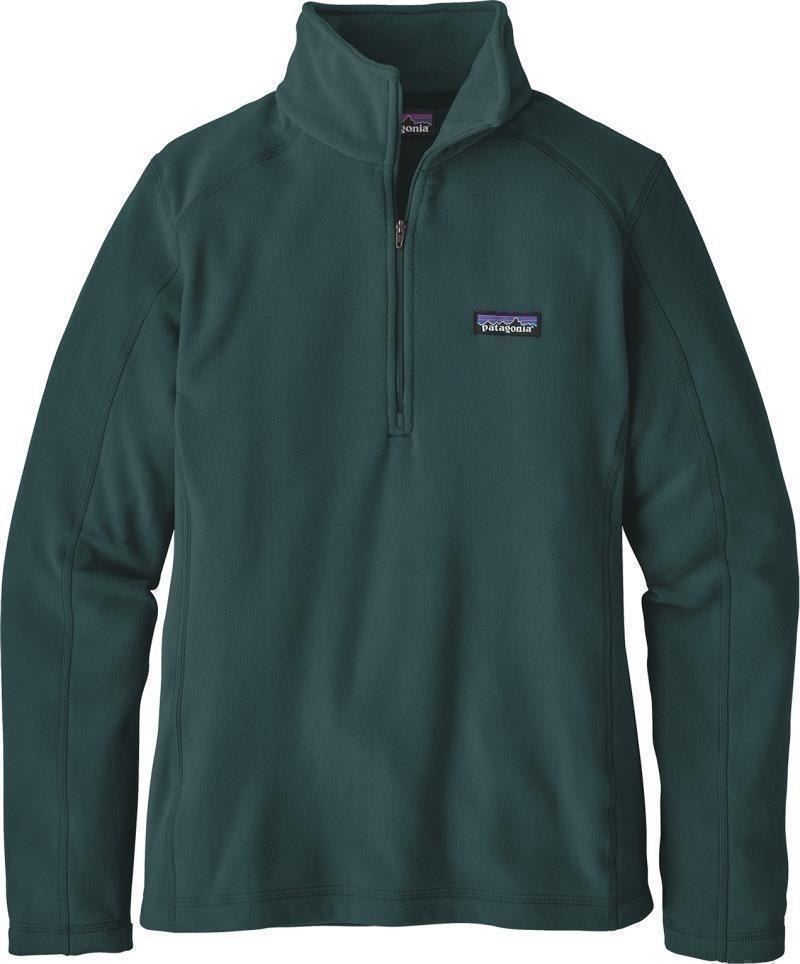 Micro D 1/4 Zip - Womens - piki green 1