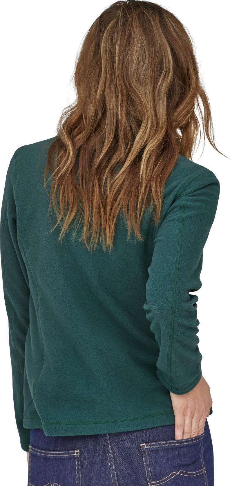 Micro D 1/4 Zip - Womens - piki green 1