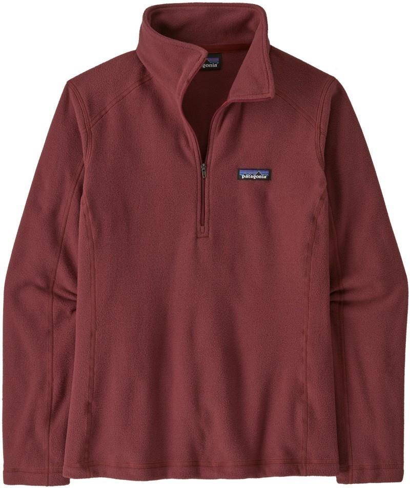 Micro D 1/4 Zip - Womens - sequoia red 1