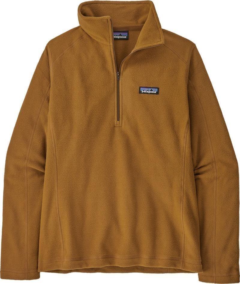 Micro D 1/4 Zip - Womens - shelter brown 1