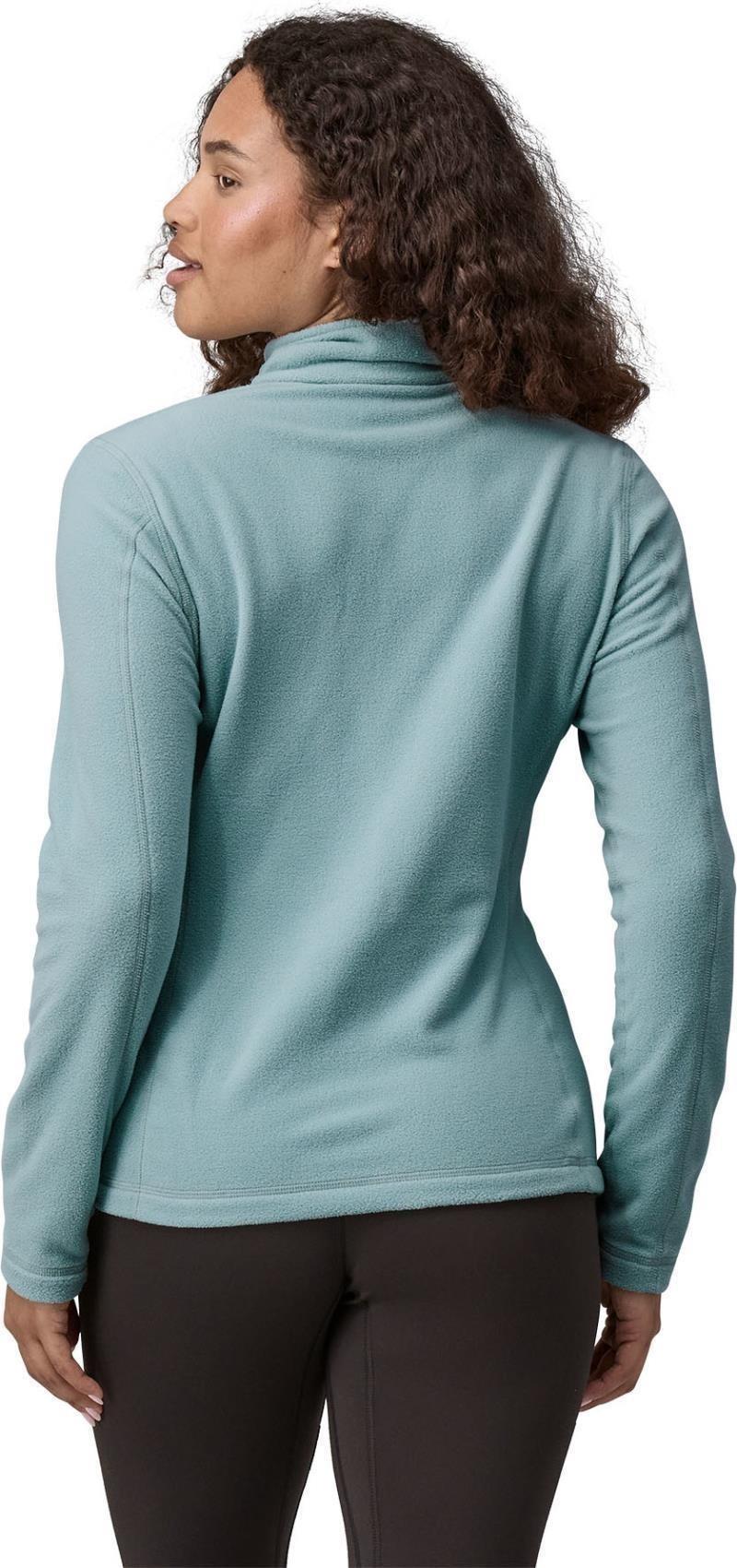 Micro D 1/4 Zip - Womens - thermal blue 1