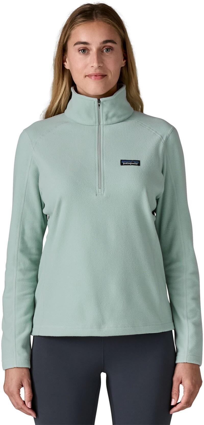 Micro D 1/4 Zip - Womens - virtually blue 1