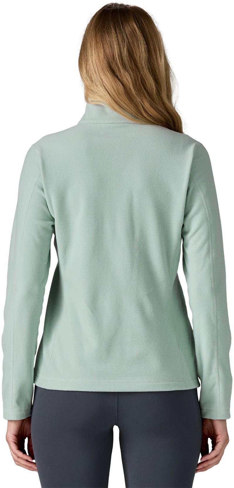 Micro D 1/4 Zip - Womens - virtually blue 1