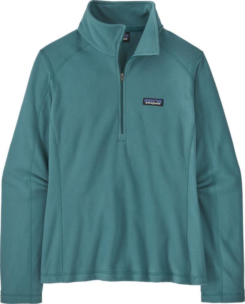 Micro D 1/4 Zip - Womens - wetland blue 1