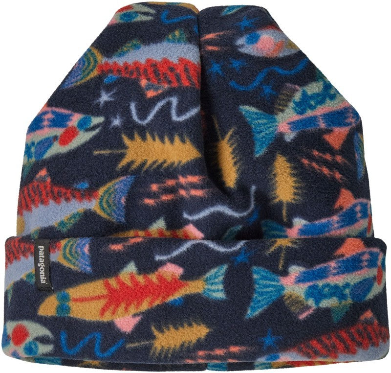 Micro D Beanie - salmon energy / new navy 1