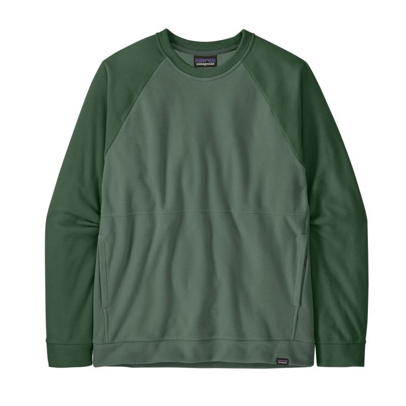 Micro D Crewneck - Mens - canopy green 1