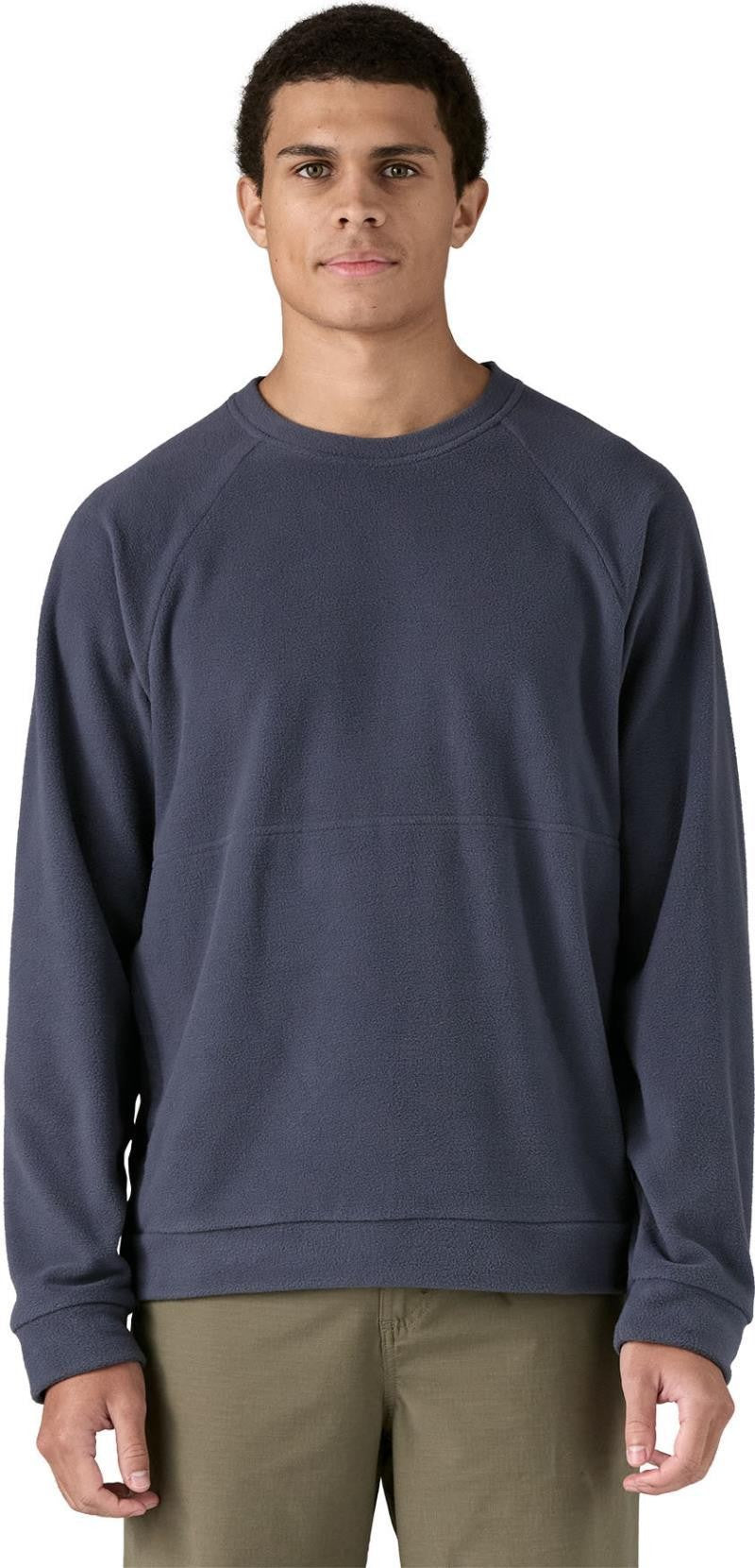Micro D Crewneck - Mens - smolder blue 1