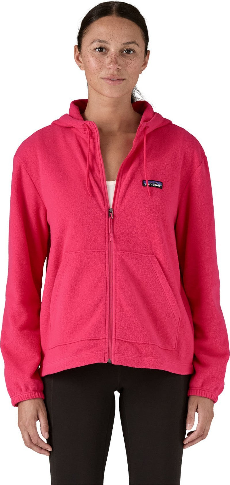 Micro D Fleece Hoody - Womens - luminous pink 1