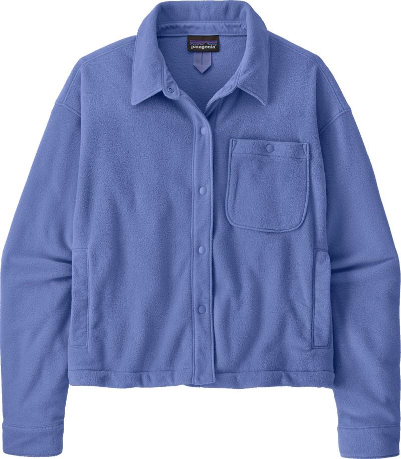 Micro D Fleece Shirt Jacket - Womens - diver blue 1