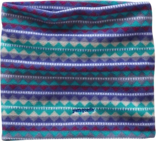 Micro D Neck Gaiter - diamond stripe / harvest moon blue 1