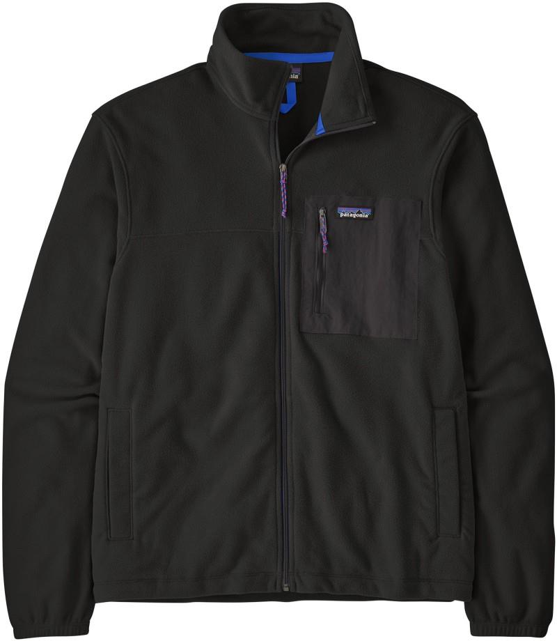 Micro D Patch Pocket Jacket - Mens - black 1