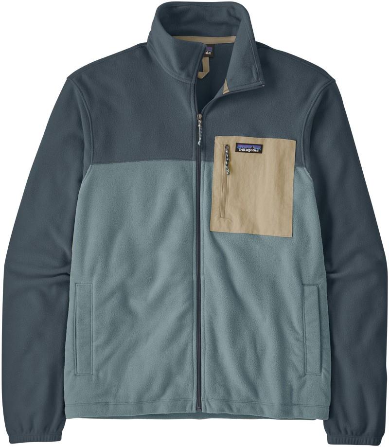 Micro D Patch Pocket Jacket - Mens - blue sage 1