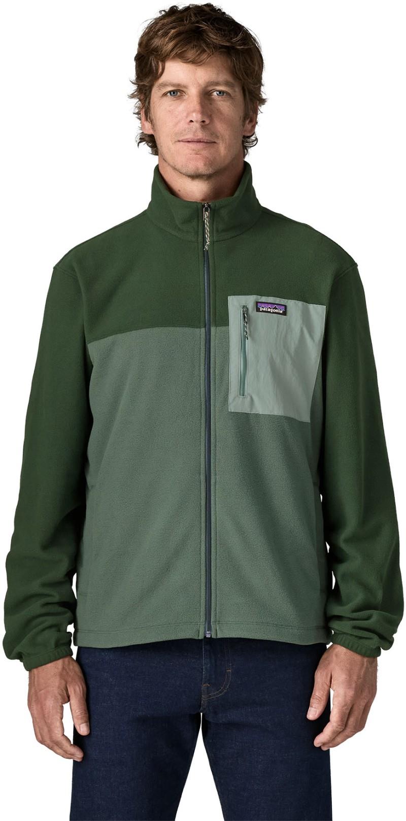 Micro D Patch Pocket Jacket - Mens - canopy green 1