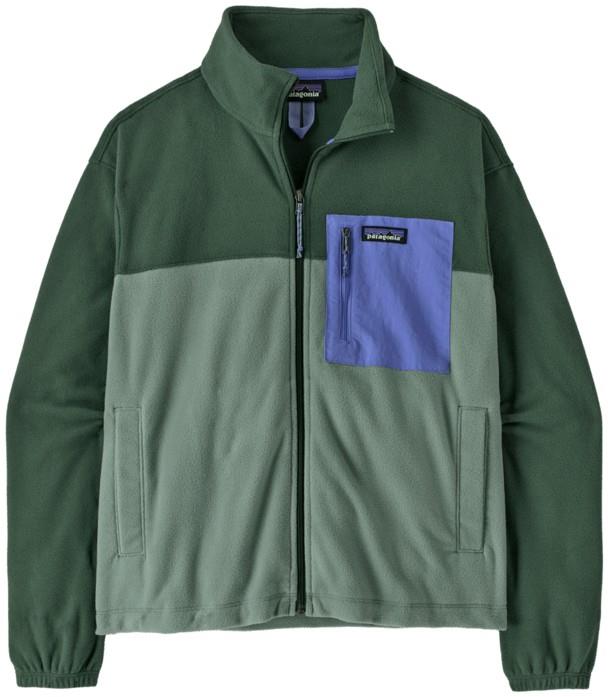 Micro D Patch Pocket Jacket - Womens - cover green 1