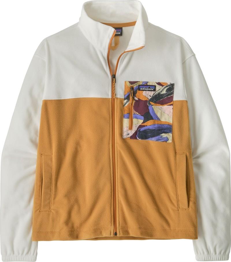 Micro D Patch Pocket Jacket - Womens - dried mango 1