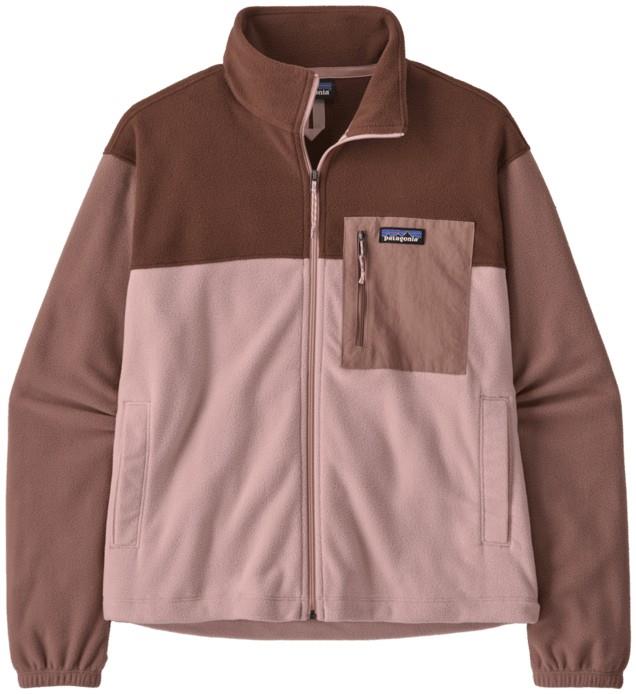 Micro D Patch Pocket Jacket - Womens - fuzzy mauve 1