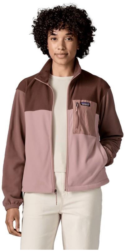 Micro D Patch Pocket Jacket - Womens - fuzzy mauve 1