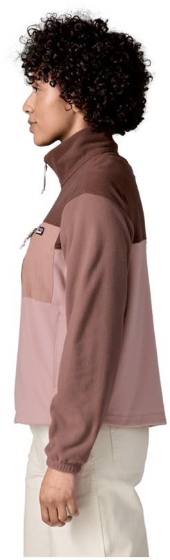 Micro D Patch Pocket Jacket - Womens - fuzzy mauve 1