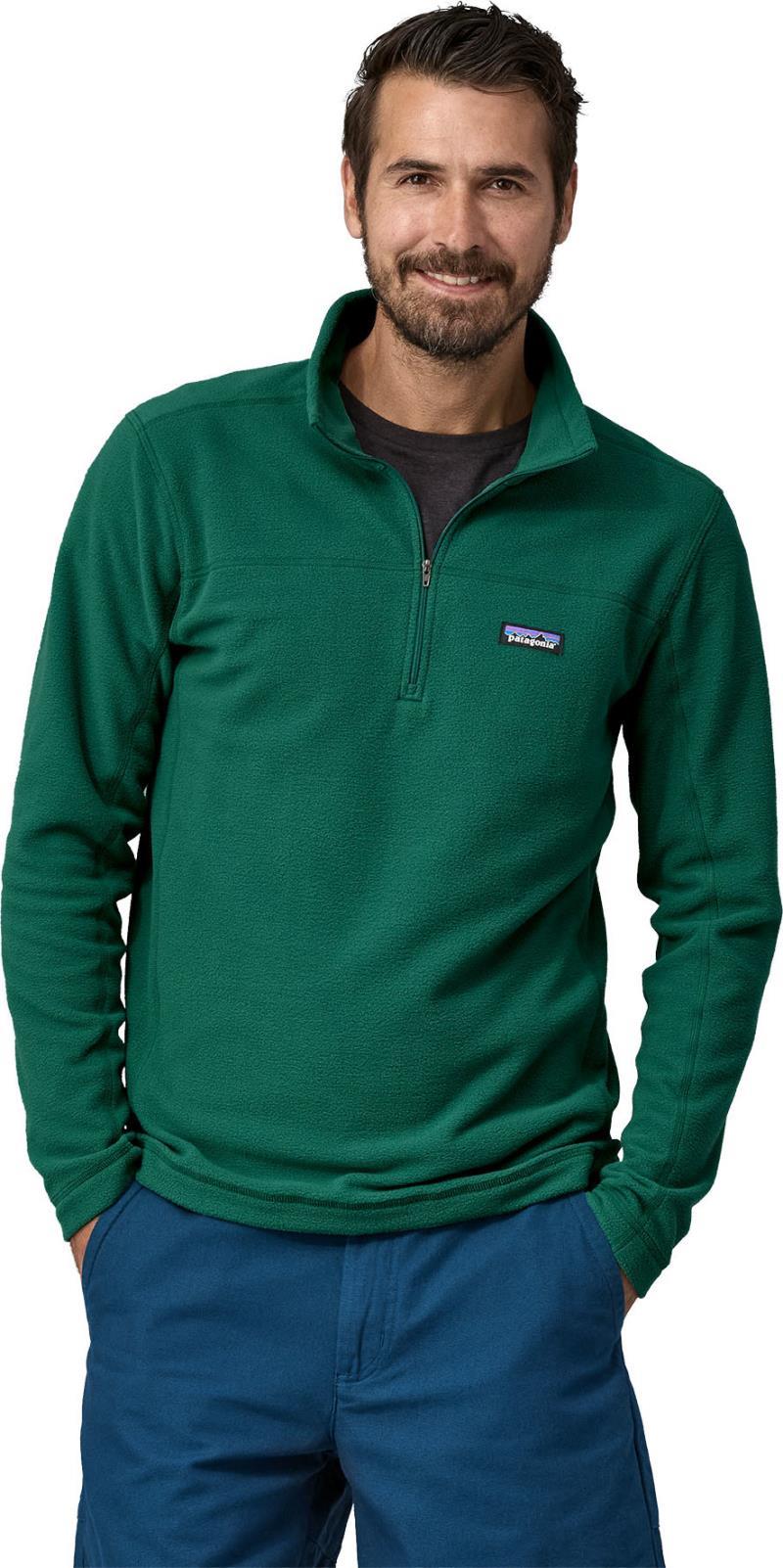 Micro D Pullover - Mens - conifer green 1