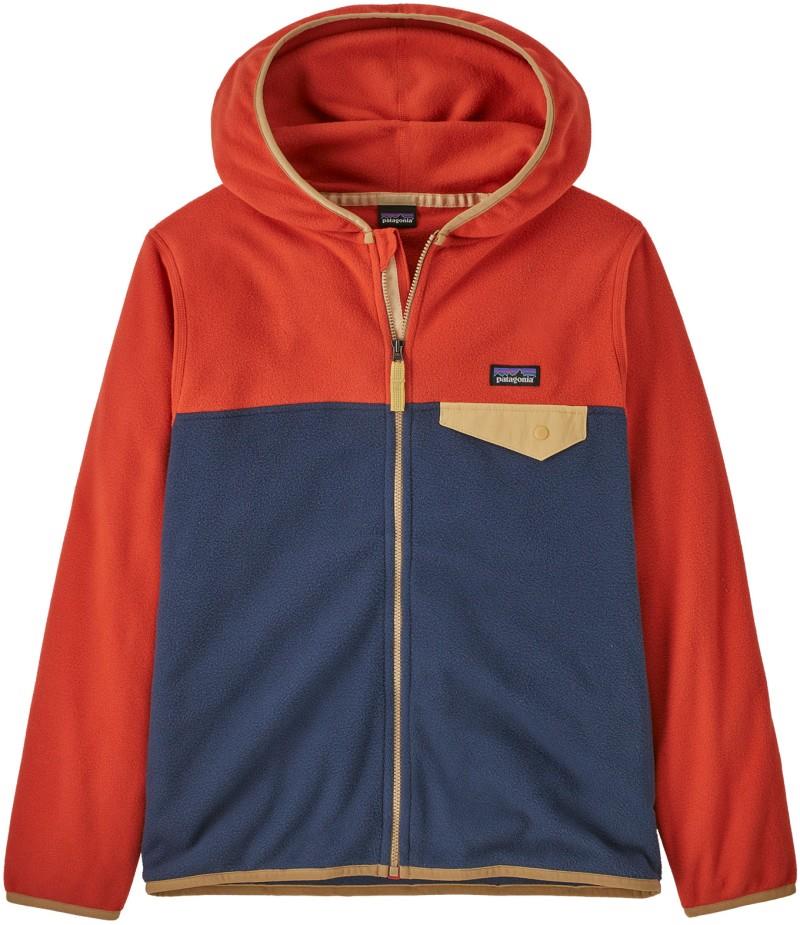 Micro D Snap-T Jacket - Kids - new navy w/madder red 1