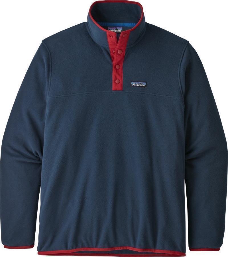 Micro D Snap-T Pullover - Mens - new navy w/classic red 1