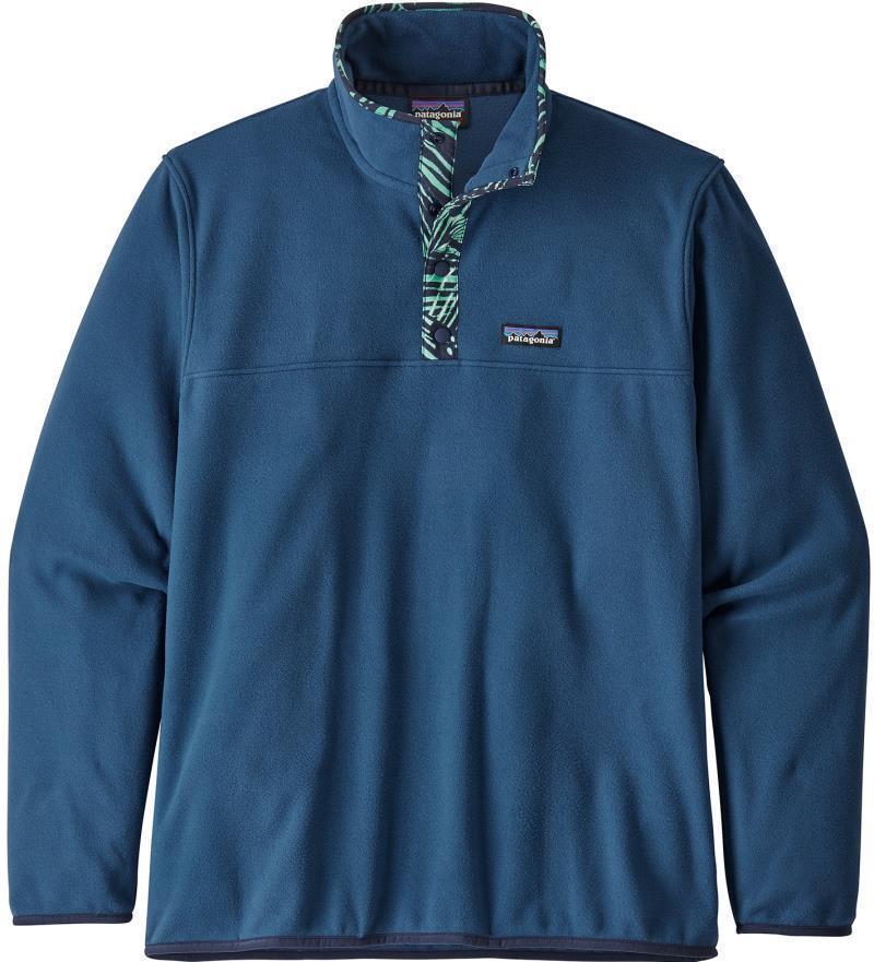 Micro D Snap-T Pullover - Mens - stone blue 1