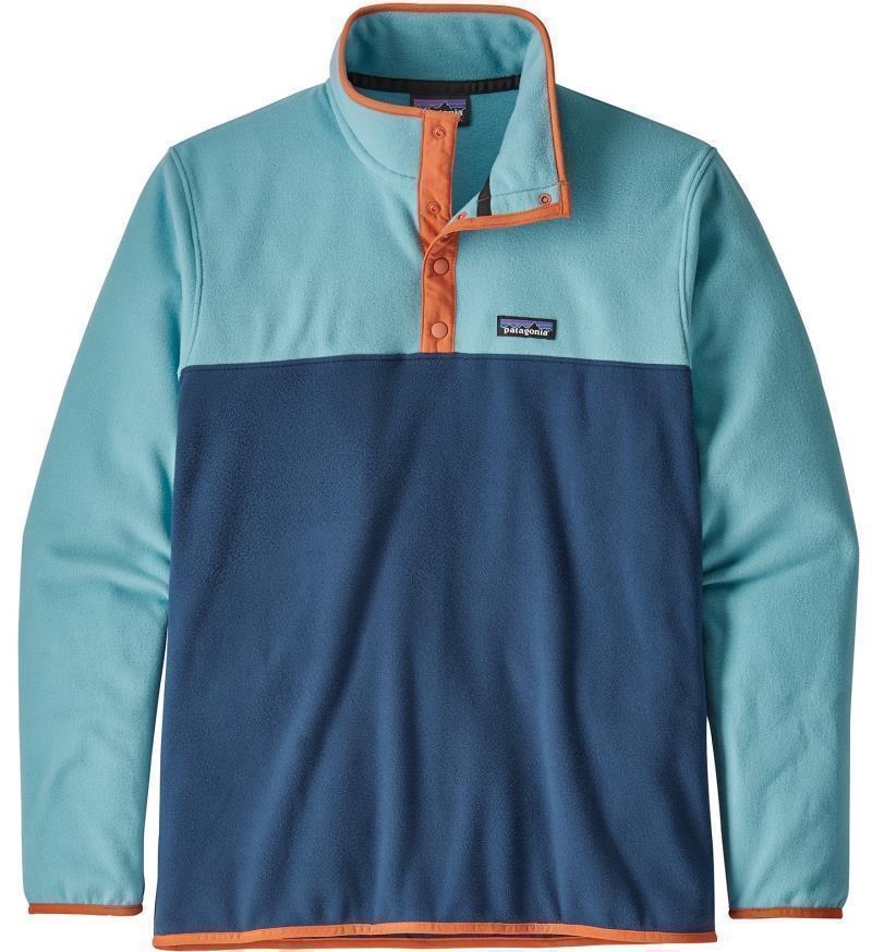 Micro D Snap-T Pullover - Mens - stone blue w / dam blue 1