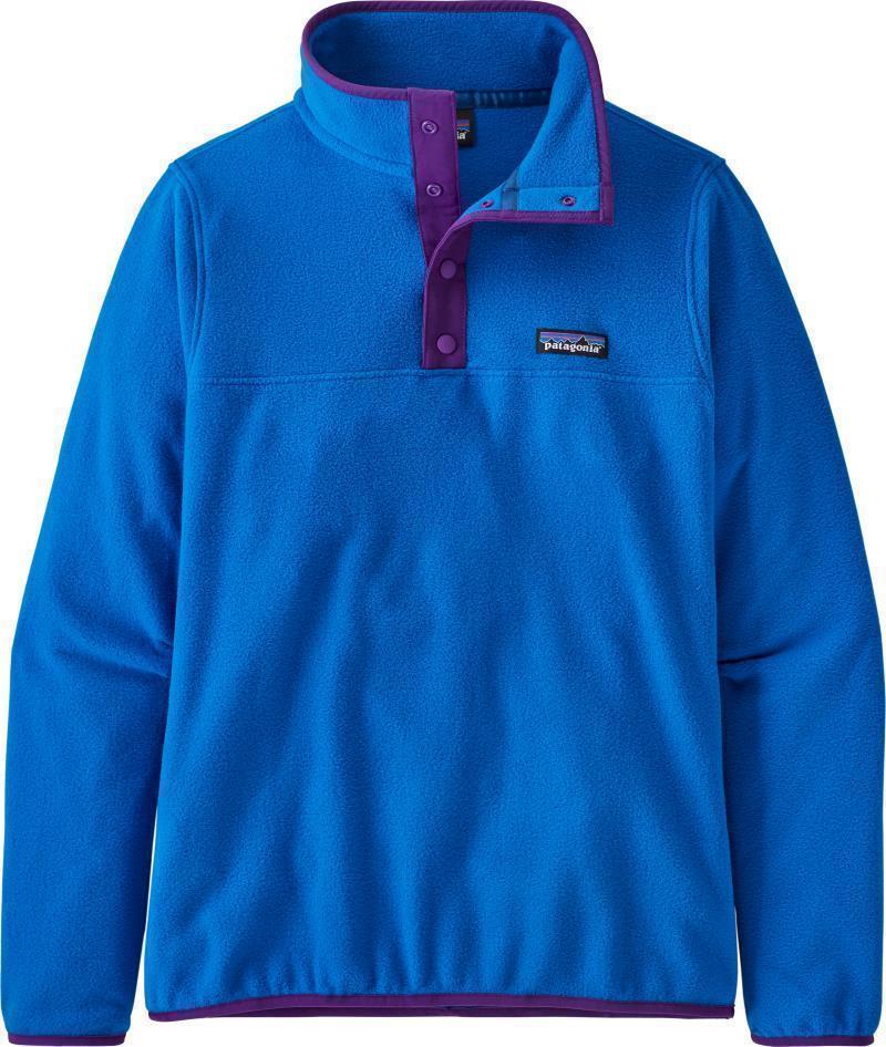 Micro D Snap-T Pullover - Womens - Alpine Blue 1