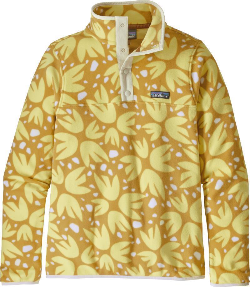 Micro D Snap-T Pullover - Womens - Pollen Confetti Big / Surfboard Yellow 1
