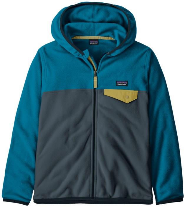 Micro D Snap Tee Jacket - Kids - summit blue 1