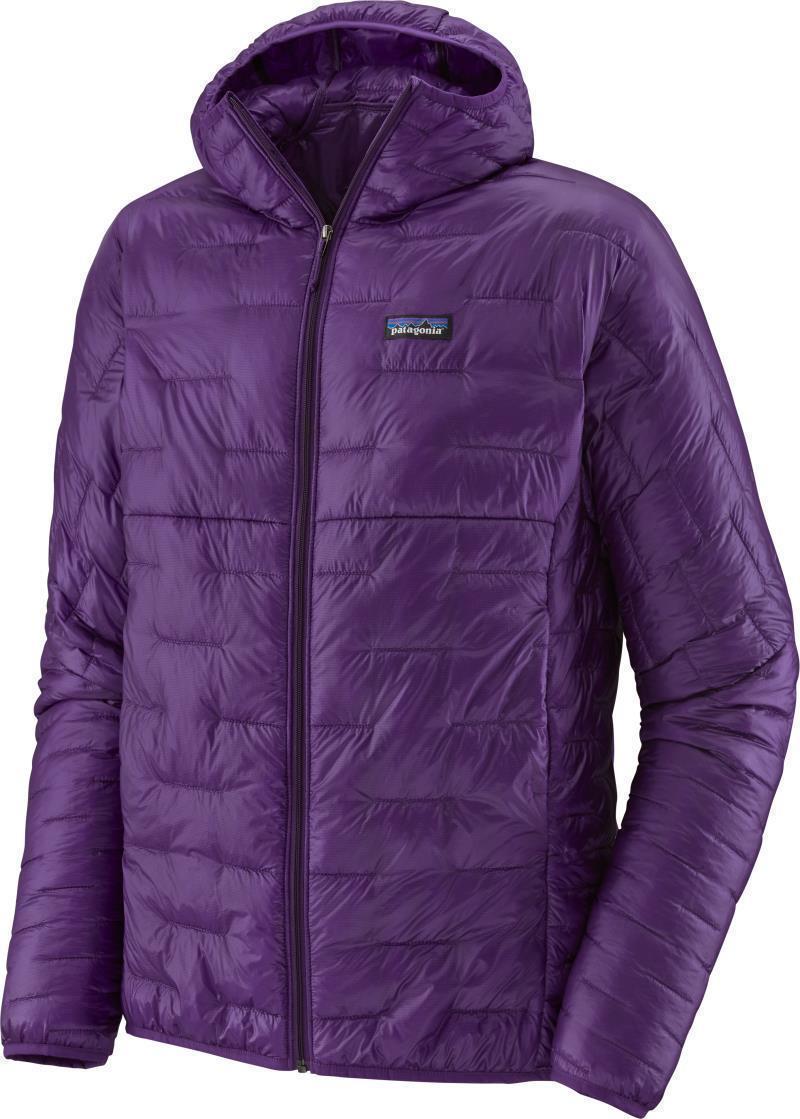Micro Puff Hoody - Mens - Purple 1
