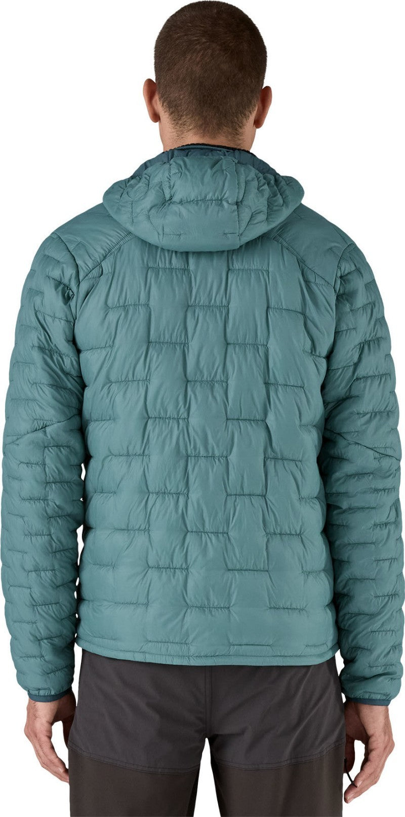 Micro Puff Hoody - Mens - wetland blue 1