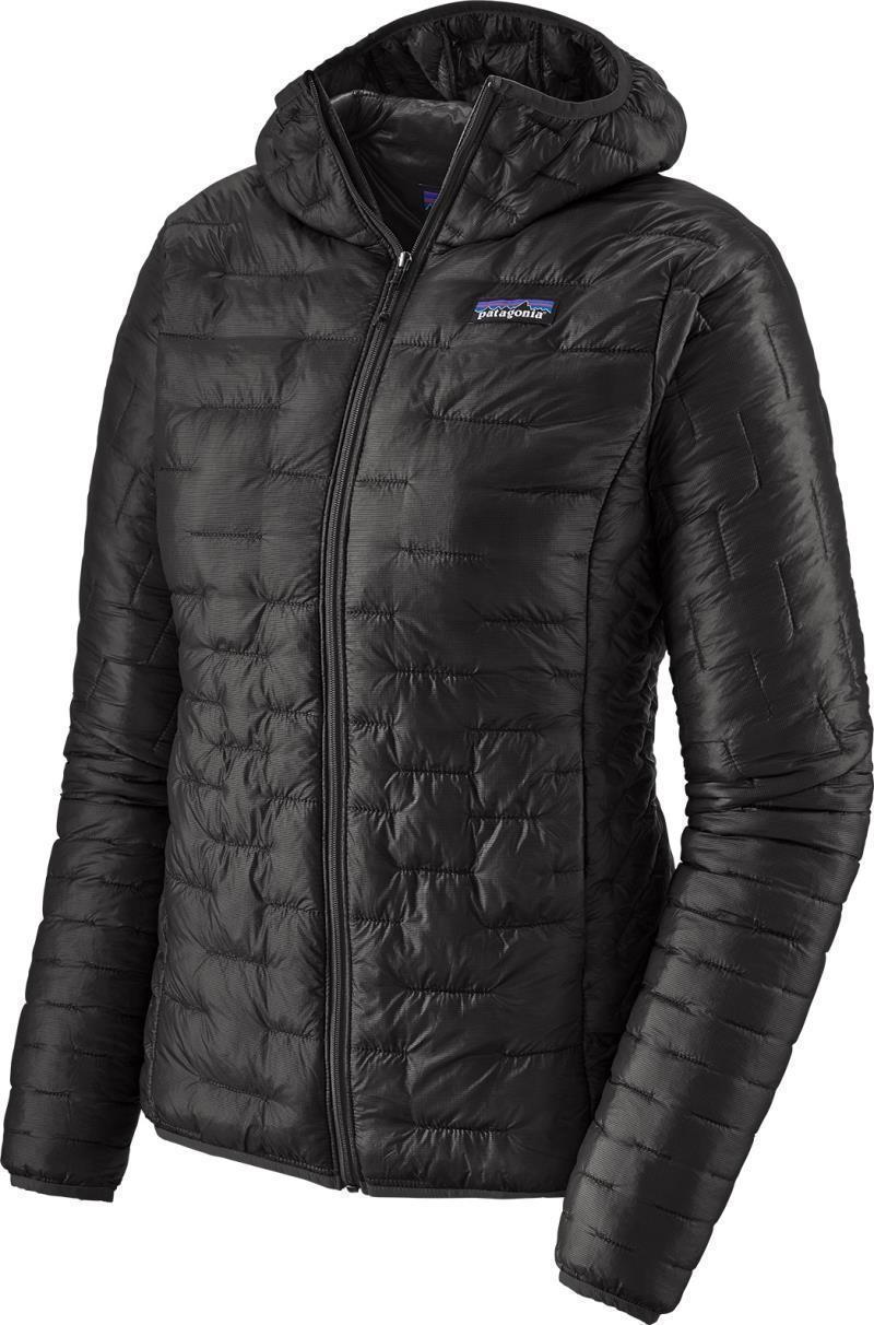 Micro Puff Hoody - Womens - Black 1