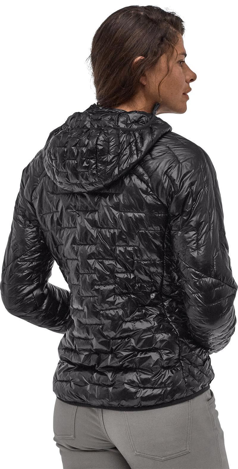 Micro Puff Hoody - Womens - Black 3