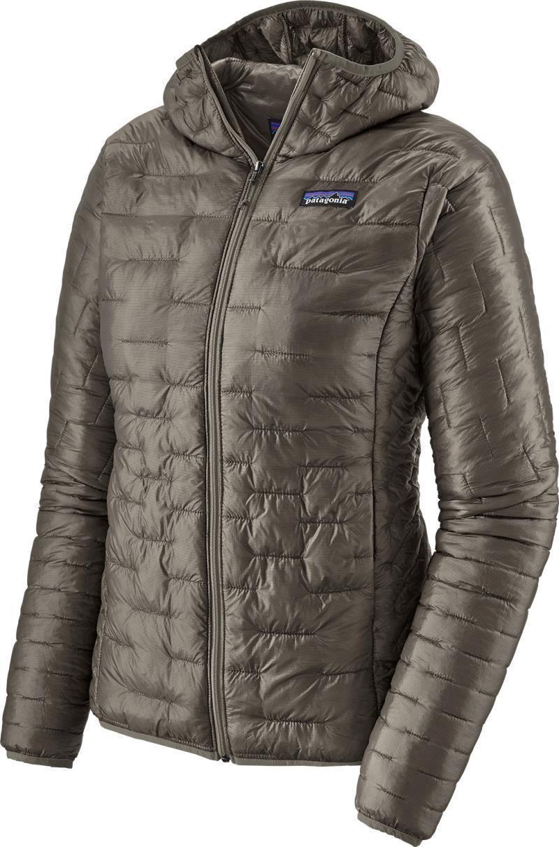 Micro Puff Hoody - Womens - Feather Grey 1
