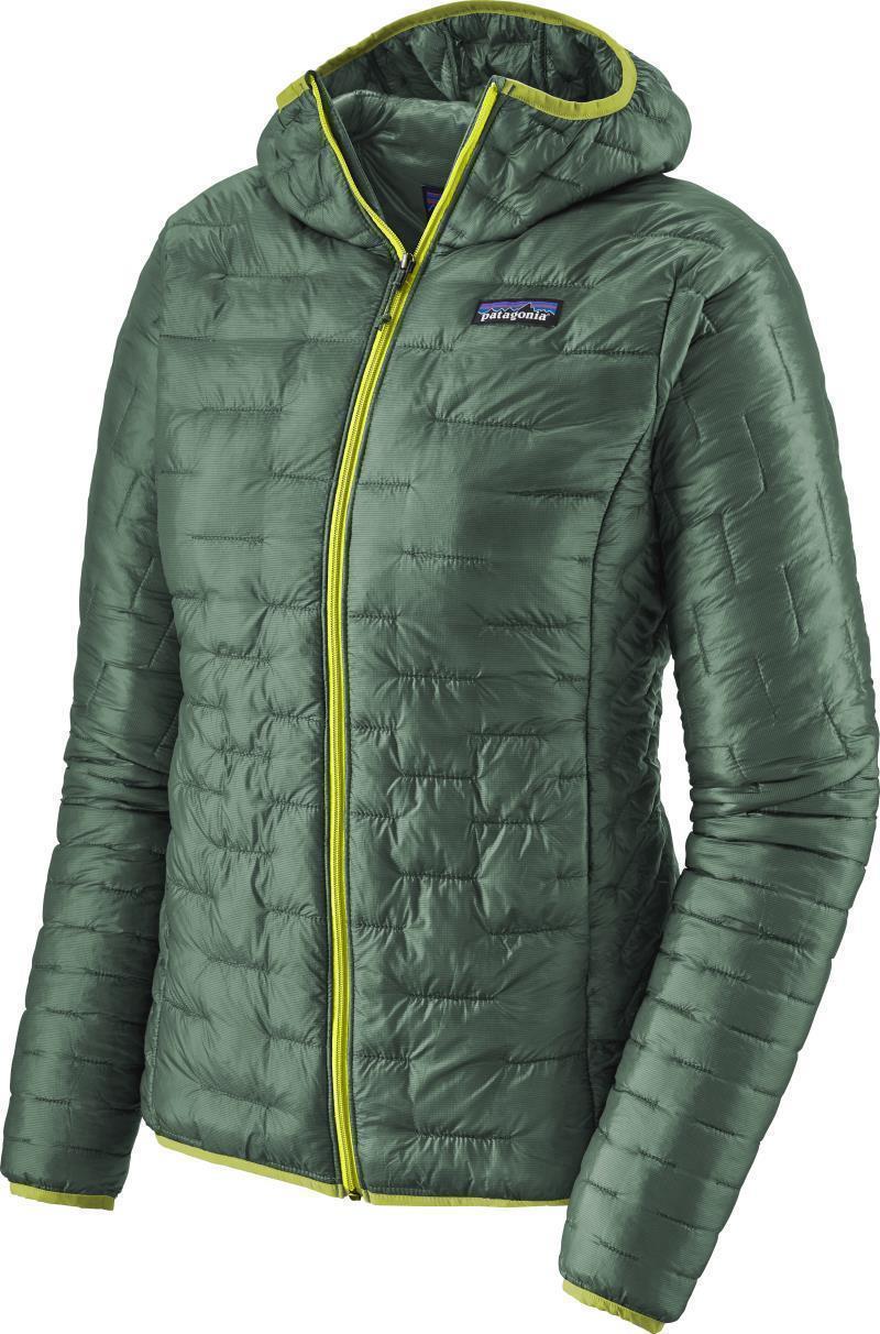 Micro Puff Hoody - Womens - Regen Green 1