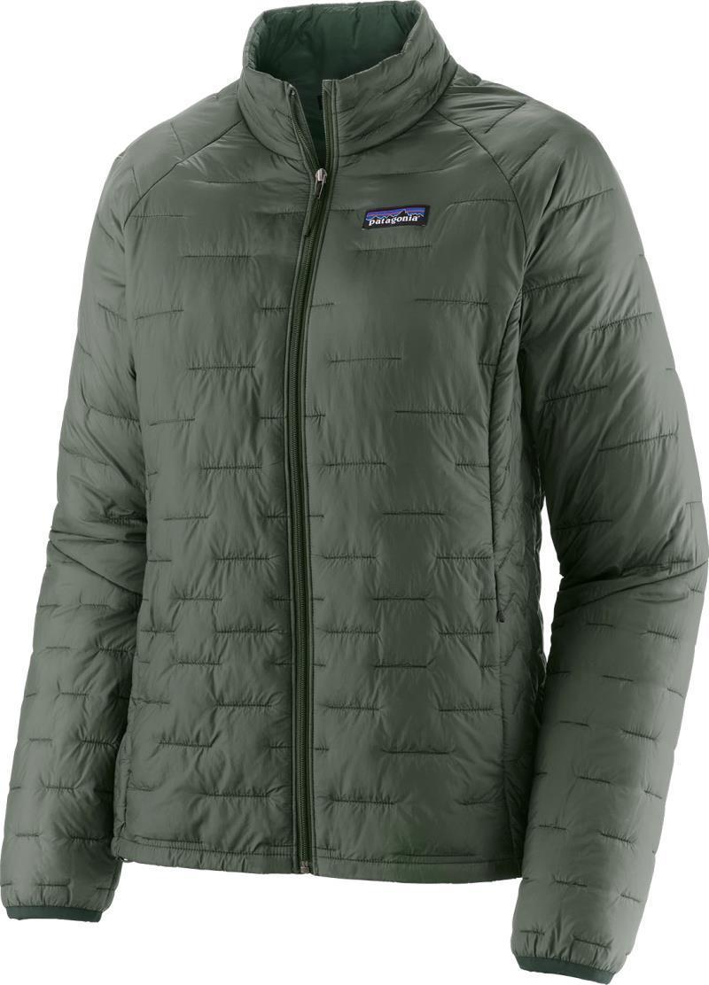 Micro Puff Jacket - Womens - Hemlock Green 1