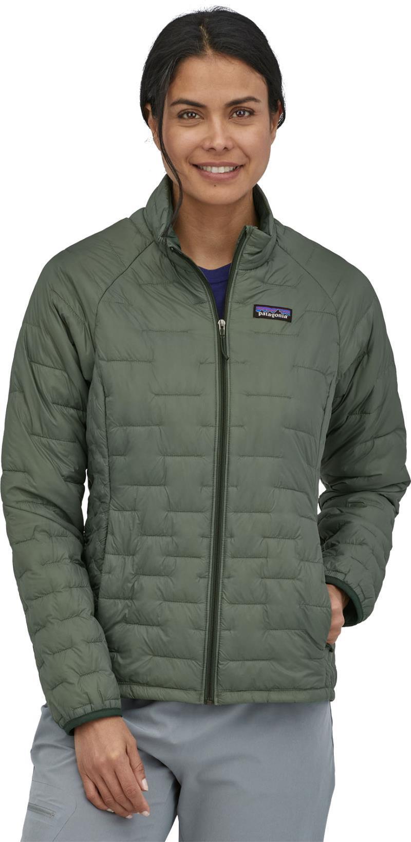 Micro Puff Jacket - Womens - Hemlock Green 2