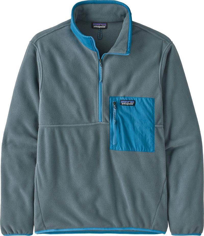 Microdini 1/2 Zip Pullover - Mens - Plume Grey 1