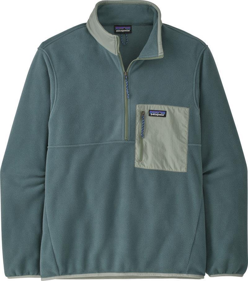 Microdini 1/2 Zip Pullover - Mens - nouveau green 1