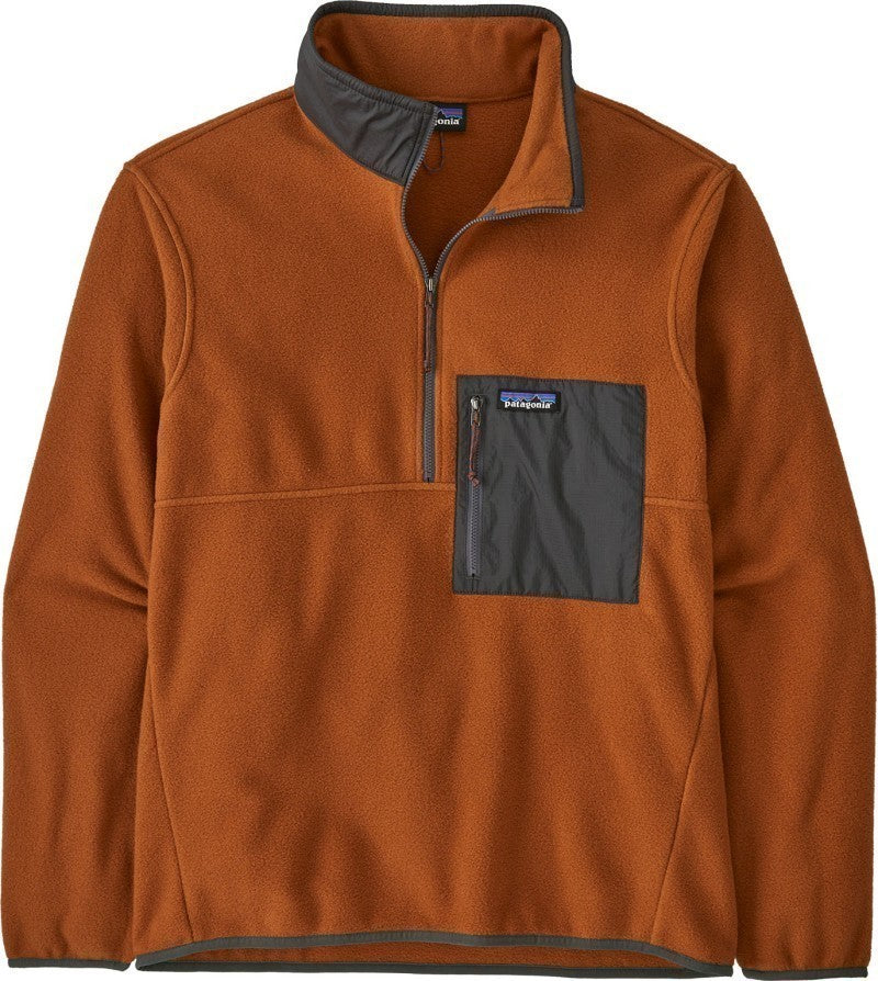 Microdini 1/2 Zip Pullover - Mens - robin brown 1