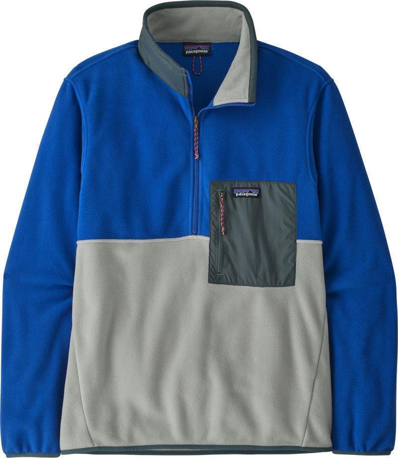 Microdini 1/2 Zip Pullover - Mens - sleet green 1