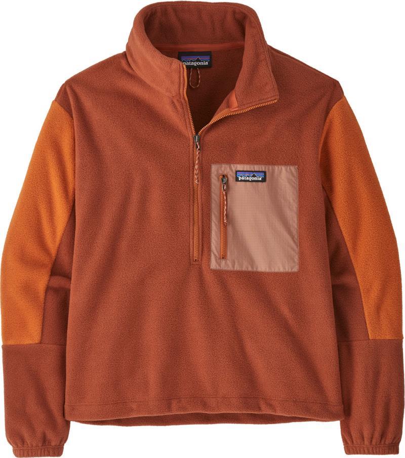 Microdini 1/2 Zip Pullover - Womens - Burnished Red 1