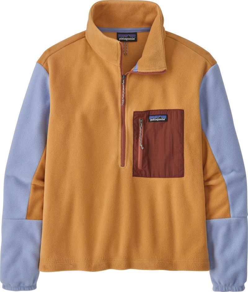 Microdini 1/2 Zip Pullover - Womens - Dried Mango 1