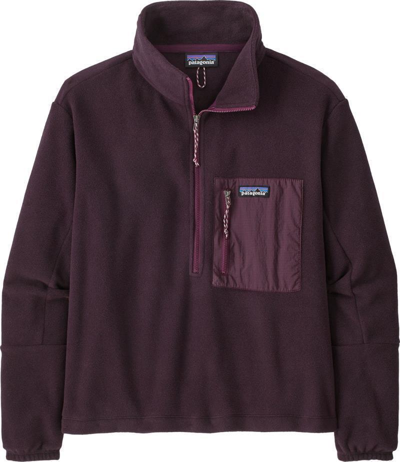 Microdini 1/2 Zip Pullover - Womens - Obsidian Plum 1