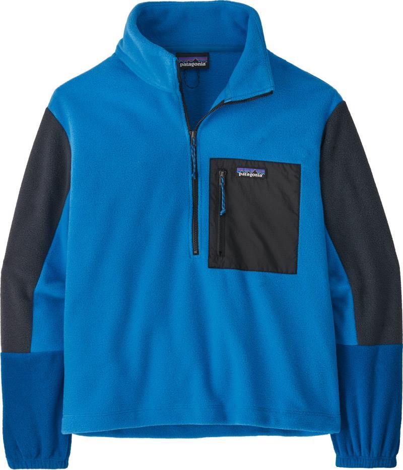 Microdini 1/2 Zip Pullover - Womens - Vessel Blue w/Endless Blue 1