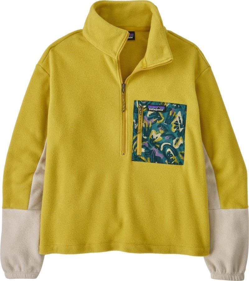 Microdini 1/2 Zip Pullover - Womens - bundle green 1